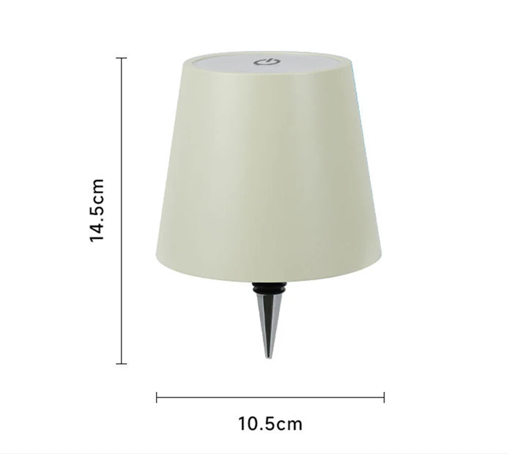 LED Flesdop tafellamp